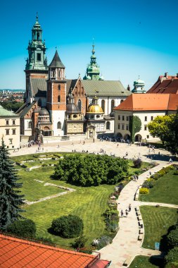 Krakow 'daki Wawel Kalesi