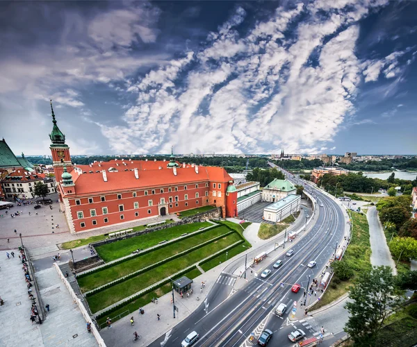Varşova 'daki Castle Meydanı — Stok fotoğraf