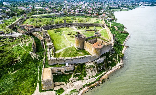 Gammel fæstning i Belgorod-Dniester, Ukraine - Stock-foto