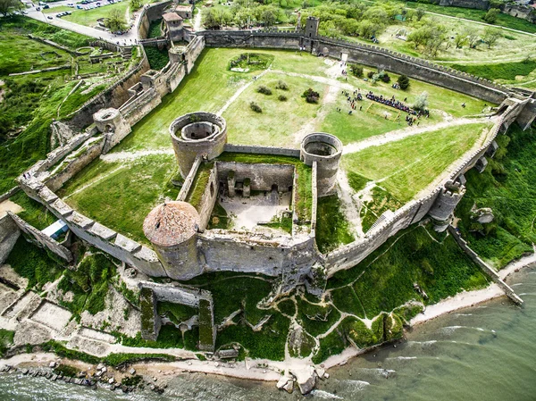 Antiga fortaleza em Belgorod-Dniester, Ucrânia — Fotografia de Stock