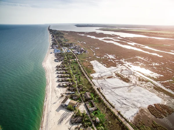 Bela vista sobre o litoral da Baía na região de Odessa — Fotografia de Stock