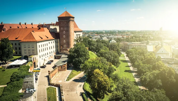 Castelo de Wawel em Cracóvia — Fotografia de Stock