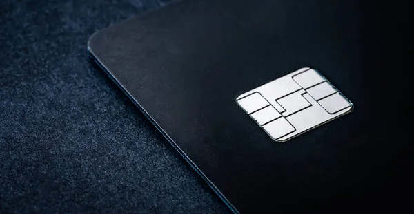 Kreditkorts makro skott — Stockfoto