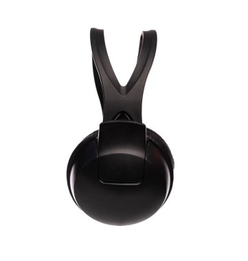 Siyah kulaklık teli.