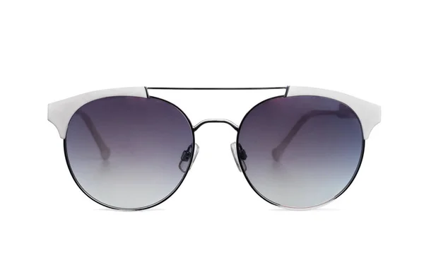 Sonnenbrille in weißem Rahmen — Stockfoto