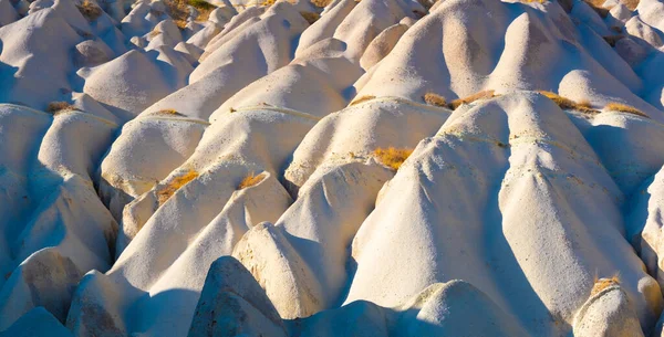 Sand hills under sun in Cappadocia, Turkey — Stock Photo, Image