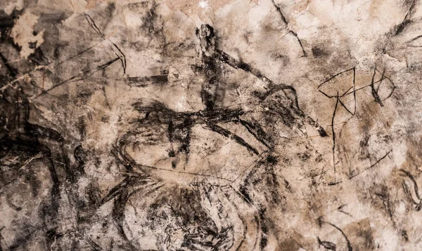 Türkiye 'nin Kapadokya kentindeki kaya resimleri