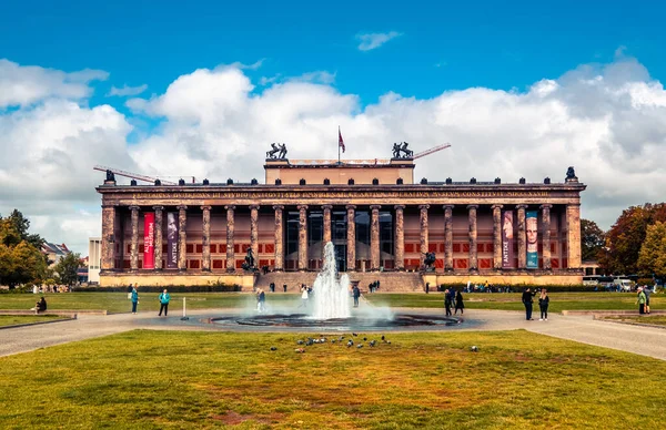 Berlin Germany September 2019 Beautiful Building Altes Museum Blue Sky — Stock Photo, Image