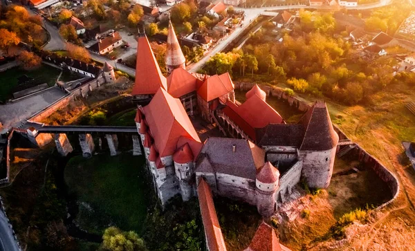 Castillo medieval de Hunedoara — Foto de Stock