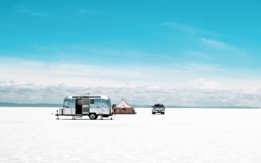 Salar de Uyuni 'de kamp