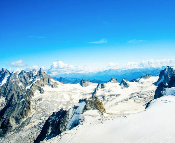 Mountains in alpine massif — Stock Photo, Image