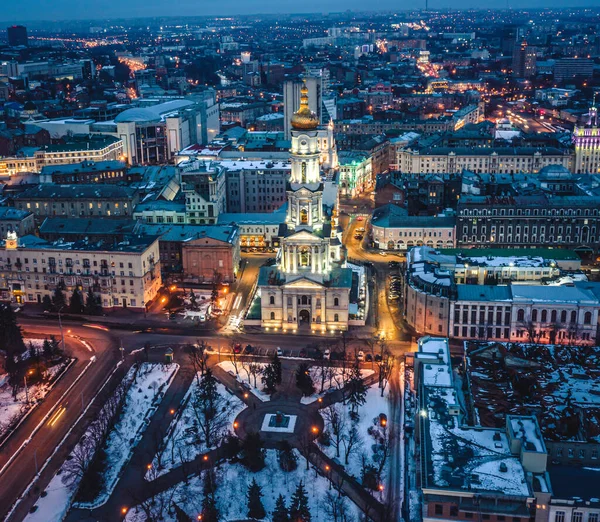 Harkiv 'deki Dormition Katedrali — Stok fotoğraf
