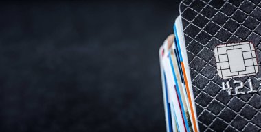 Kredi kartları yığını