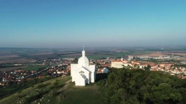 Saint Sebastian Şapeli 'nin hava manzarası