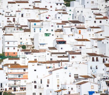 white houses Spanish clipart