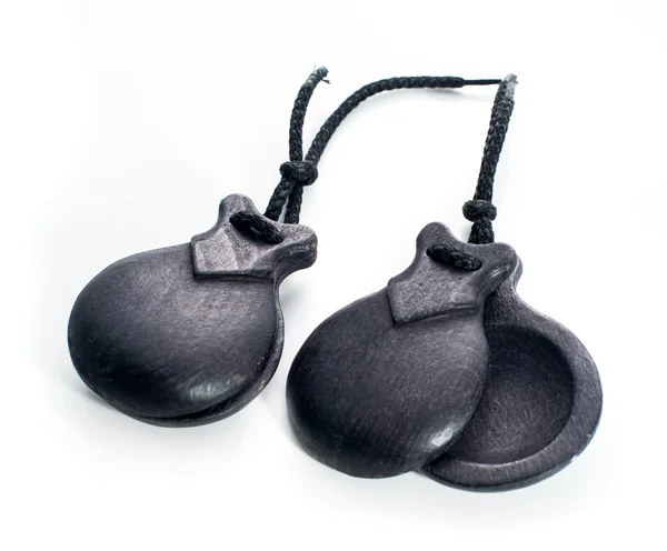 Two Spanish Castanets — Stock Photo, Image