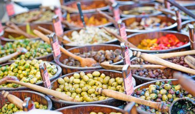 Mediterranan olives clipart