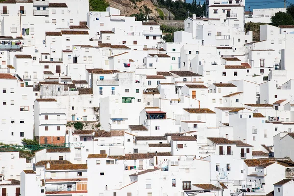 stock image white houses Spanish