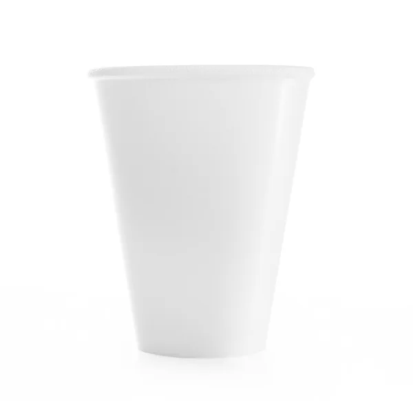 Пластиковий стаканчик — стокове фото
