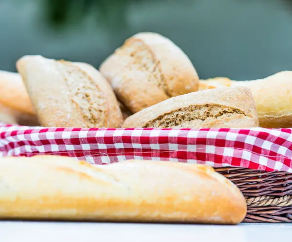 Baguette és a kenyér — Stock Fotó