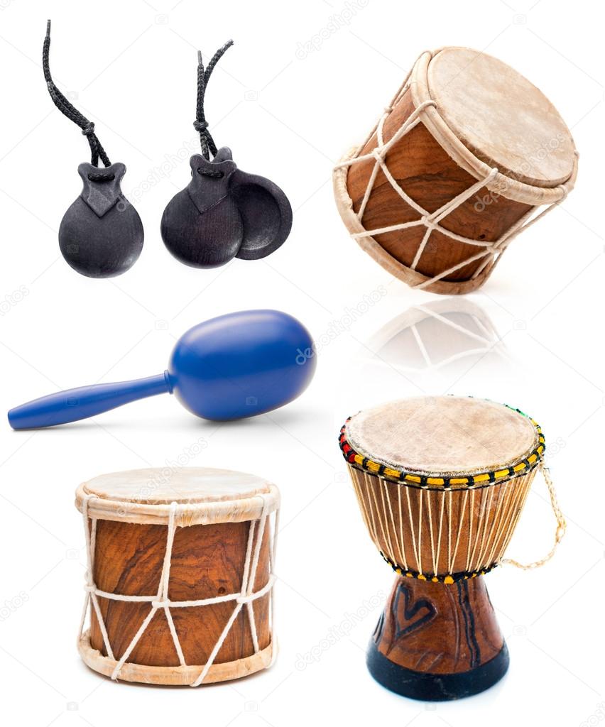 African drums and percussion
