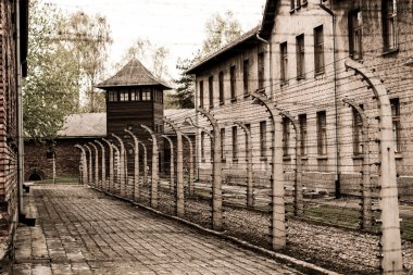 Auschwitz Concentration Camp clipart