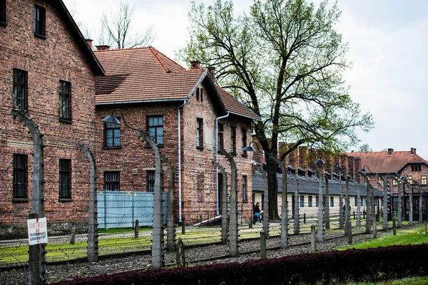 Campo de concentração de Auschwitz — Fotografia de Stock