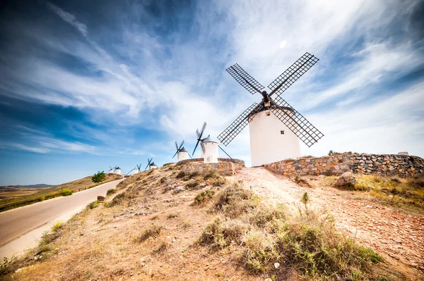 Windmills in Consuegra — Stock Photo, Image