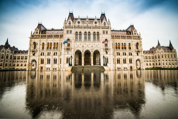 Parlamento húngaro Edifício — Fotografia de Stock