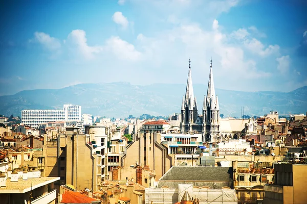 Beautiful view of Marseille, France — Stock Photo, Image