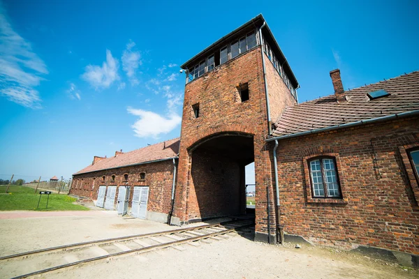 Birkenau concentratiekamp — Stockfoto