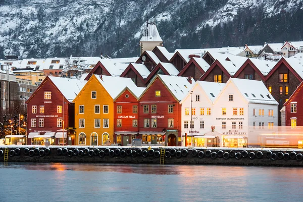 Bergen na Vánoce — Stock fotografie