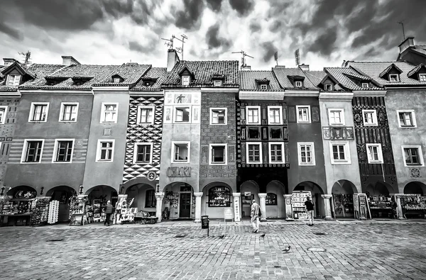 The central square of Poznan — Stock Photo, Image