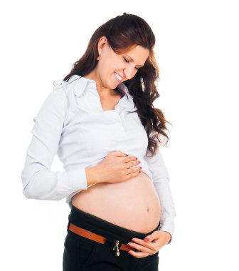 Genç güzel kadın.