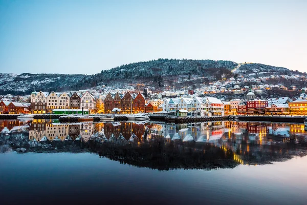 Bergen en Navidad — Foto de Stock