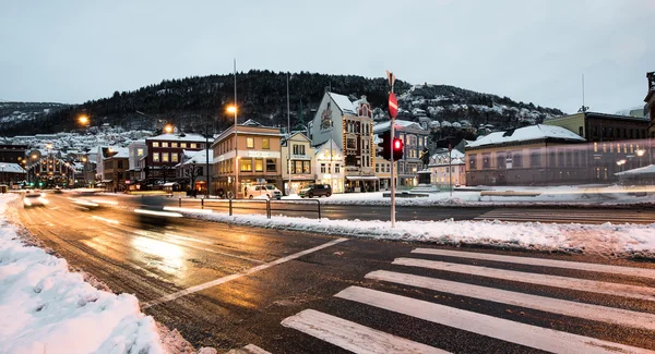 Bergen met Kerstmis — Stockfoto