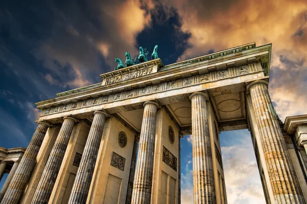 Puerta de Brandeburgo en Berlín — Foto de Stock