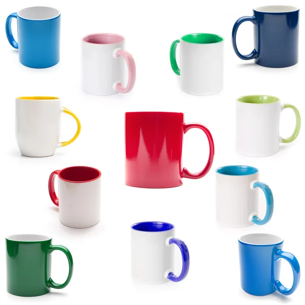 Tazas de colores —  Fotos de Stock