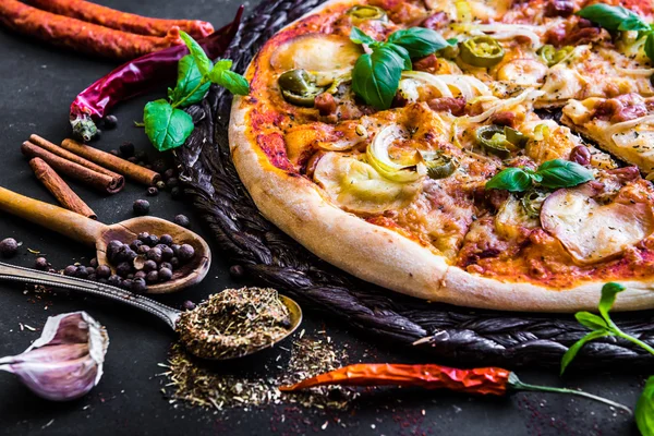 Dobrá pizza — Stock fotografie