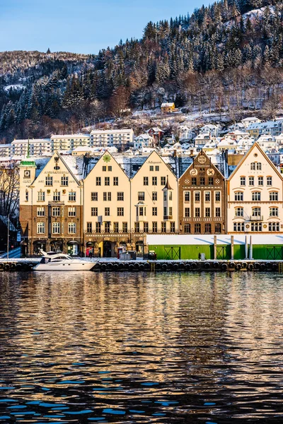 Bergen saat Natal — Stok Foto