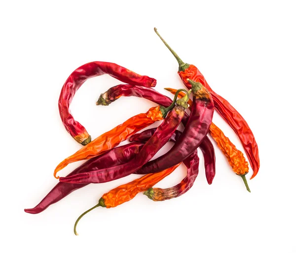 Vainas de pimiento rojo — Foto de Stock