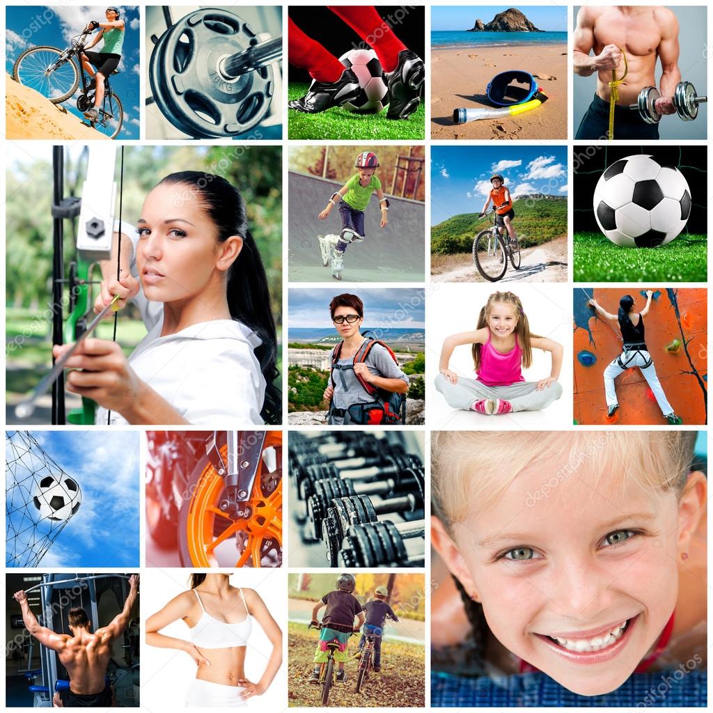 collage sports