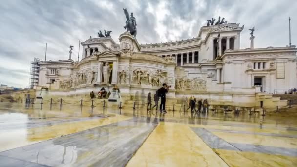 Piazza del Campidoglio — Stockvideo