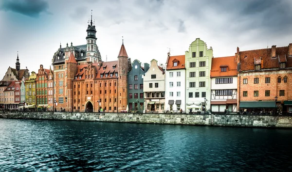 Gdansk óvárosának — Stock Fotó