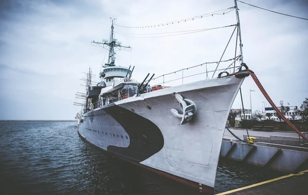 Kriegsschiff — Stockfoto