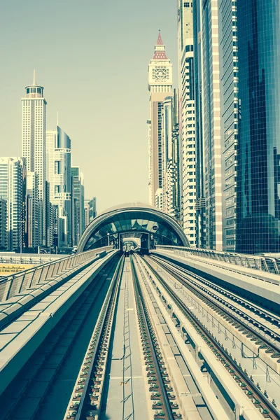 Dubai Metro — стокове фото