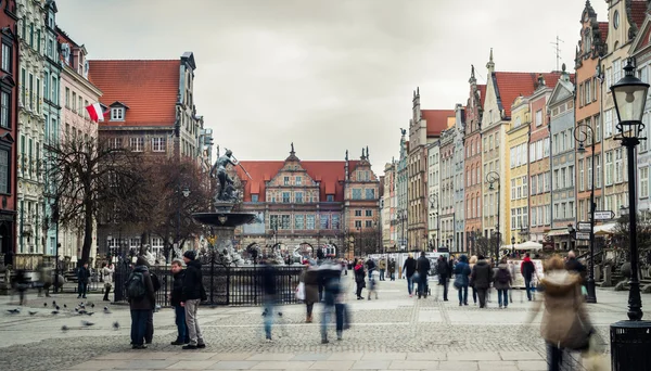 Architectuur van Gdansk — Stockfoto