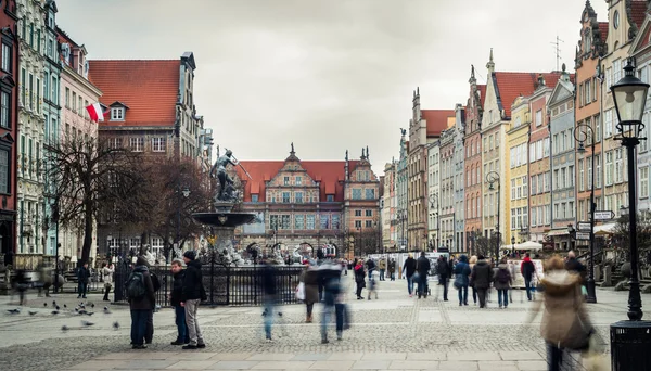 Architektur von Danzig — Stockfoto