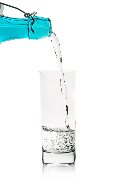 Bicchiere con acqua — Foto Stock