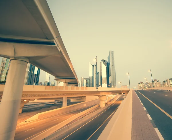 Rua em Dubai — Fotografia de Stock